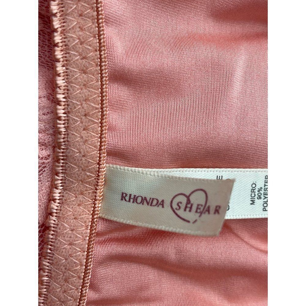 Rhonda Shear Peach Bralette Size L - Picture 8 of 8